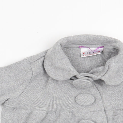 NEXT Girls Grey   Jacket  Size 5 Years