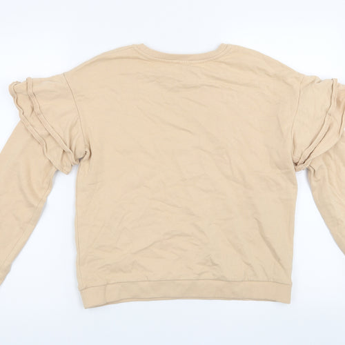 River Island Girls Beige   Pullover Sweatshirt Size 11-12 Years  - Fancy