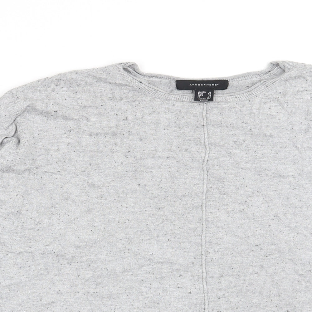 Atmosphere Womens Grey   Pullover Jumper Size 12