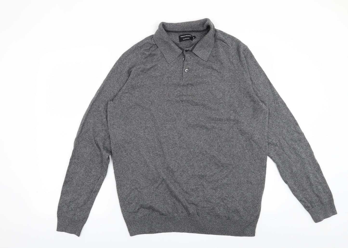 Greenwoods Mens Grey   Pullover Jumper Size XL
