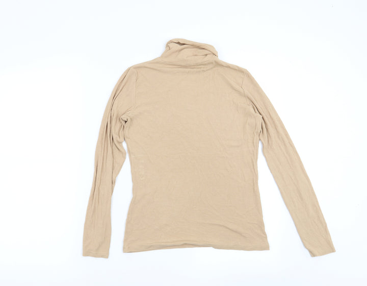 Atmosphere Womens Beige Pullover Sweatshirt Size 12