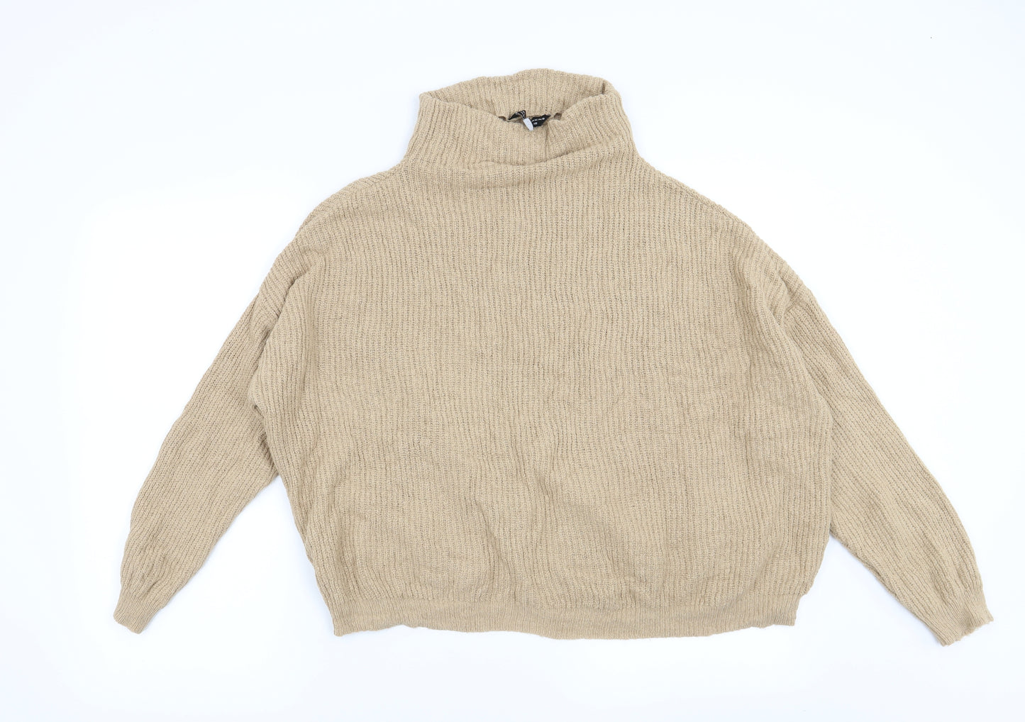 Dorothy Perkins Womens Beige   Pullover Jumper Size 12