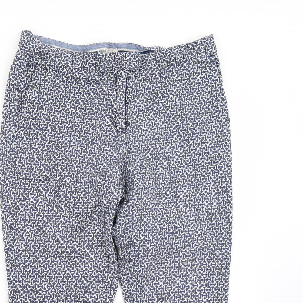 Seasalt cornwall Womens Blue   Trousers  Size 12 L23 in
