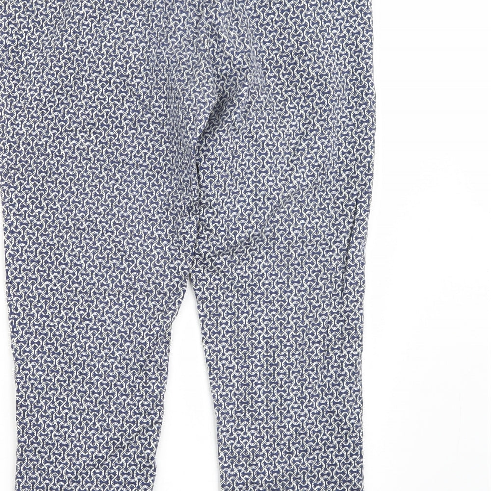 Seasalt cornwall Womens Blue   Trousers  Size 12 L23 in