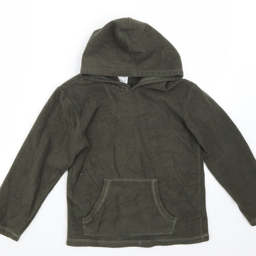 Preworn Boys Green   Pullover Jumper Size 8-9 Years