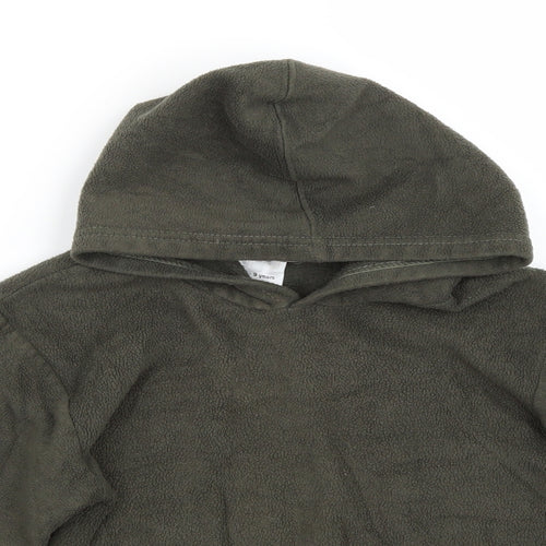 Preworn Boys Green   Pullover Jumper Size 8-9 Years