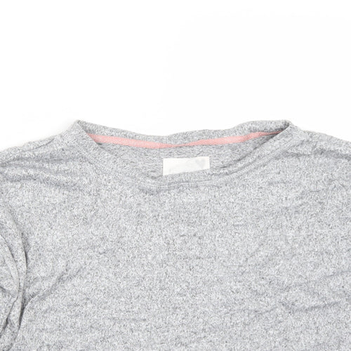 Loungewear Womens Grey   Basic T-Shirt Size 12