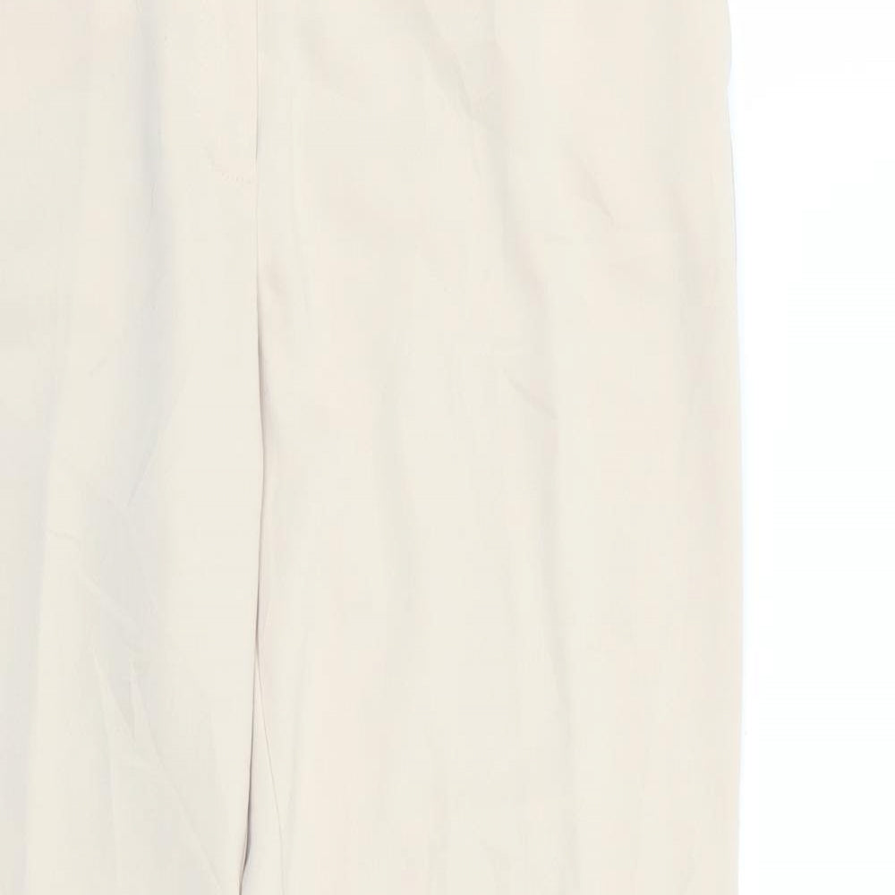 Mango Womens Beige   Trousers  Size 8 L31 in