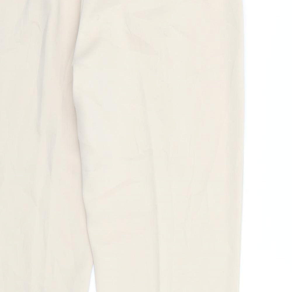 Mango Womens Beige   Trousers  Size 8 L31 in