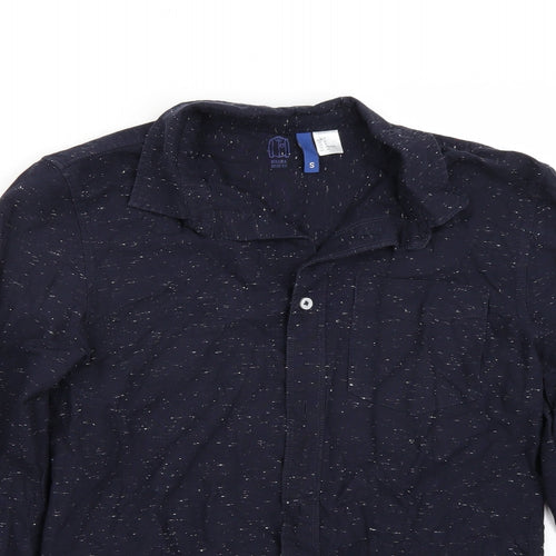 H&M Mens Blue    Button-Up Size S