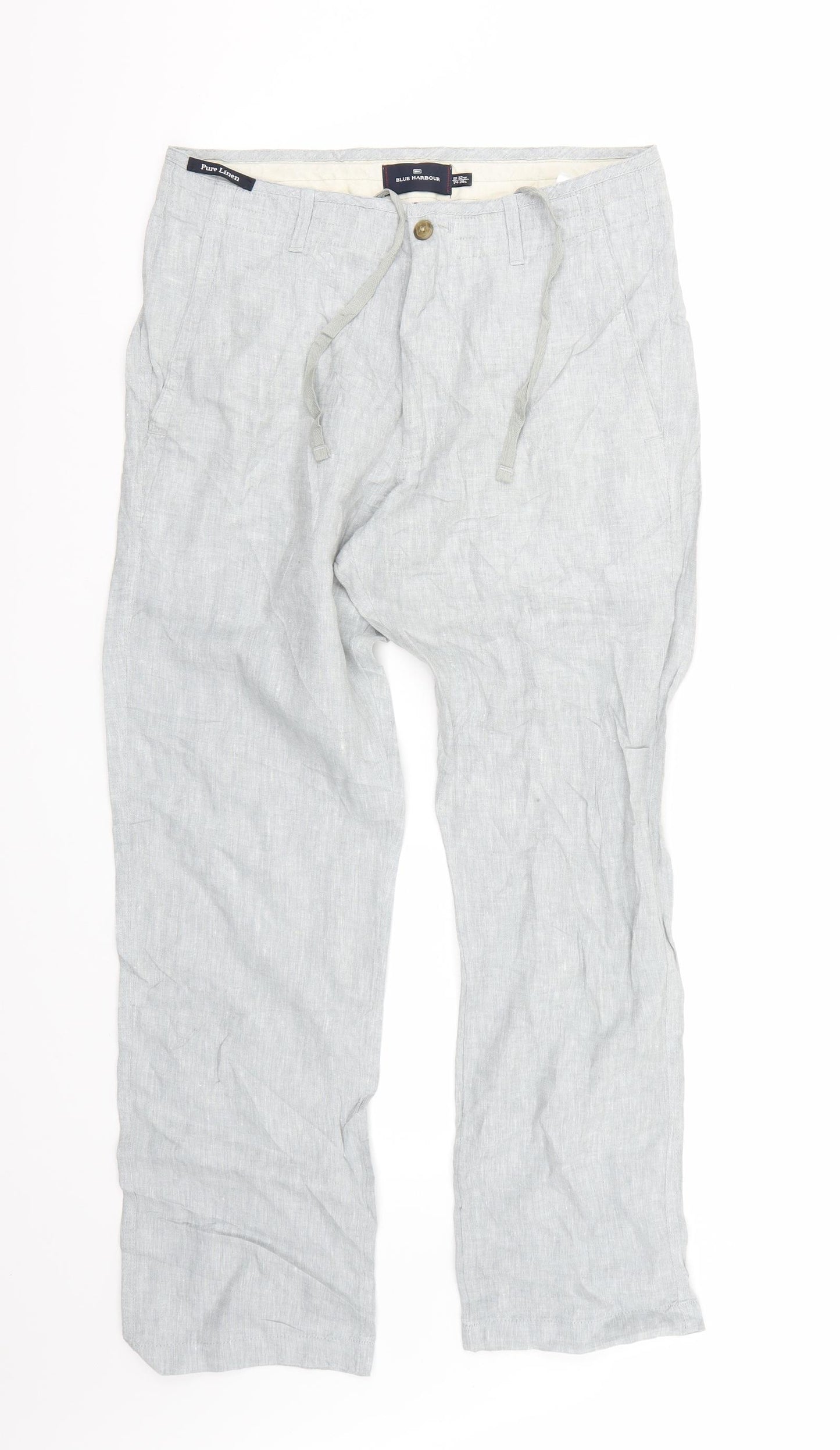 Marks and Spencer Womens Grey   Trousers  Size 31 L29 in