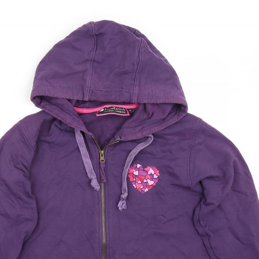 Mountain Life Womens Purple   Jacket Coat Size 12