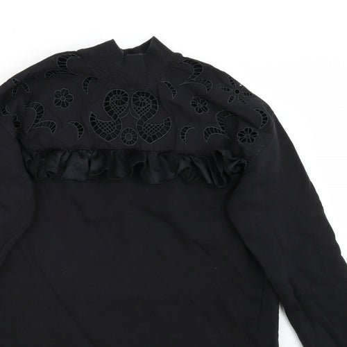 Riverisland Womens Black   Pullover Jumper Size M