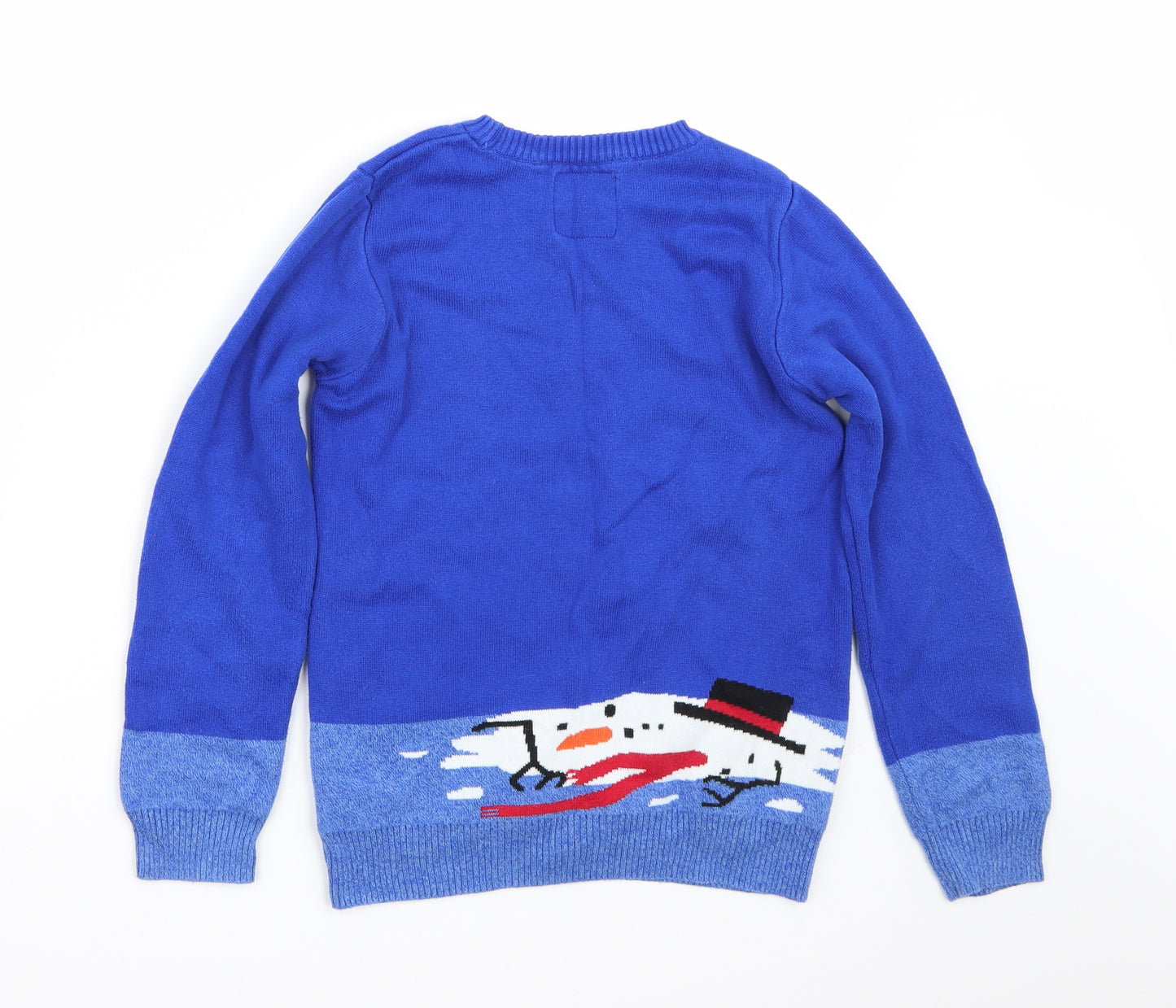 NEXT Boys Blue   Pullover Jumper Size 9 Years