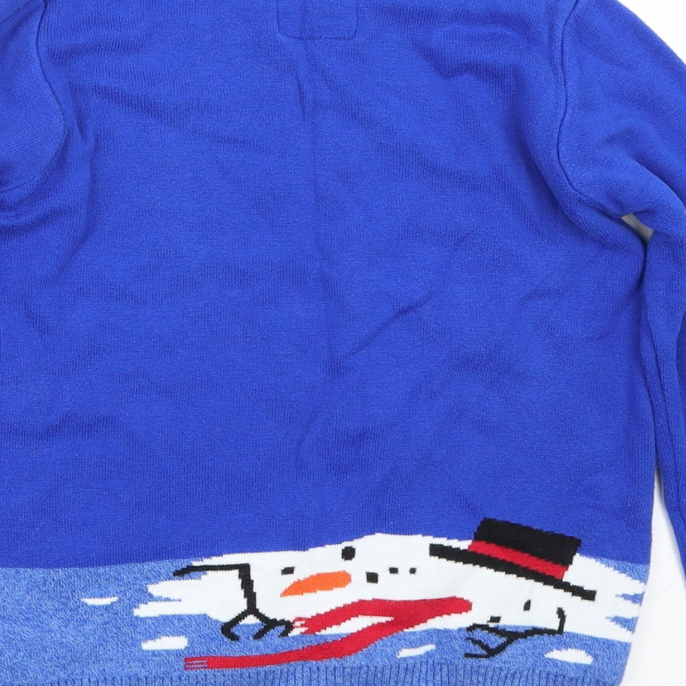 NEXT Boys Blue   Pullover Jumper Size 9 Years