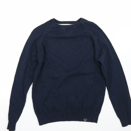 Primark Womens Blue   Pullover Jumper Size S