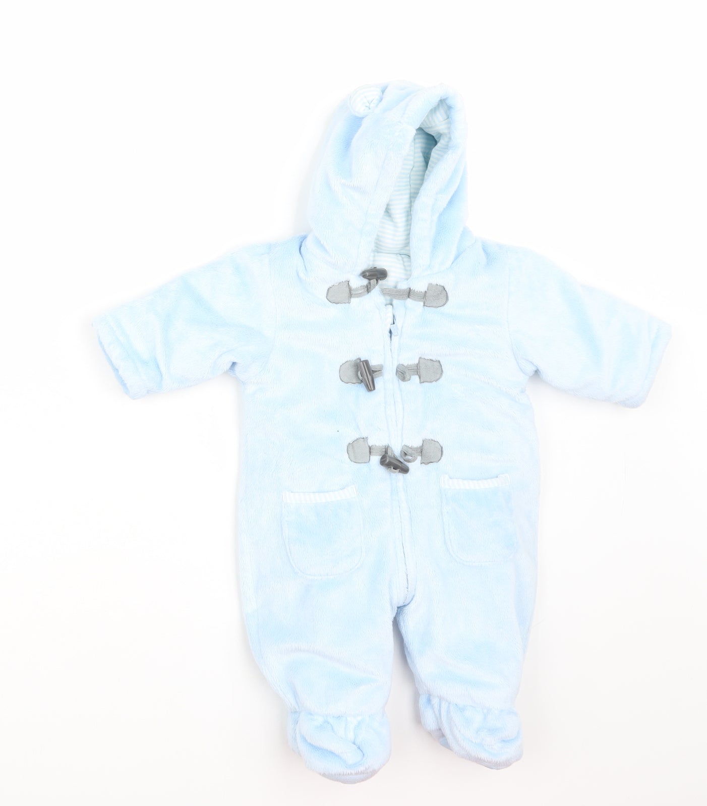 George Baby Blue   Babygrow One-Piece Size 0-3 Months