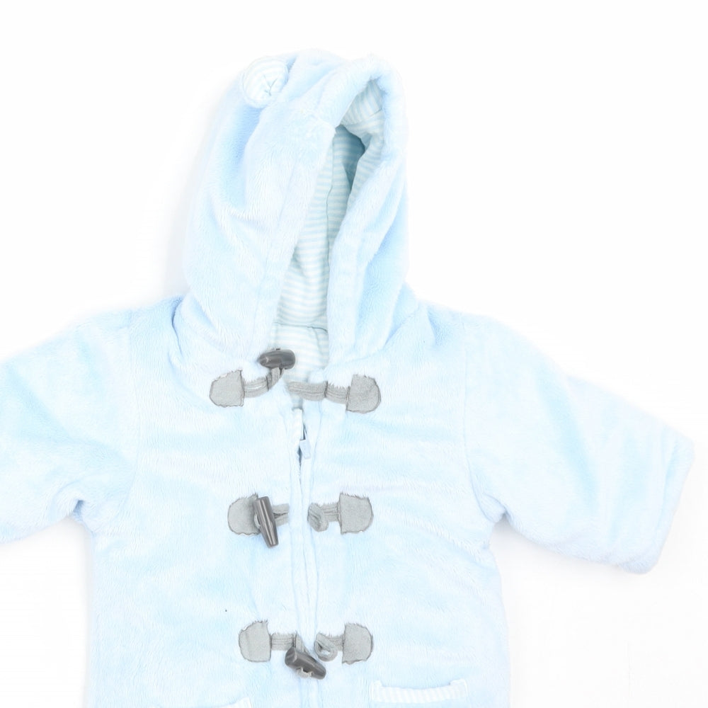 George Baby Blue   Babygrow One-Piece Size 0-3 Months