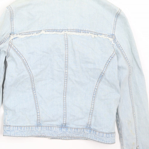 Riverisland Womens Blue   Jacket Coat Size 8