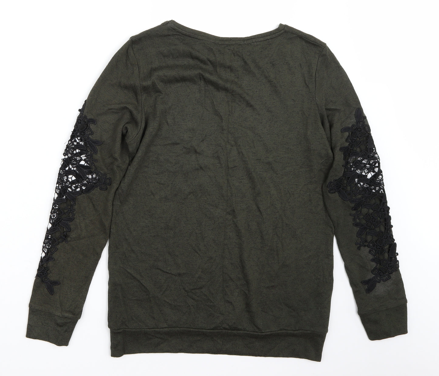 Dorothy Perkins Womens Green   Pullover Jumper Size 10