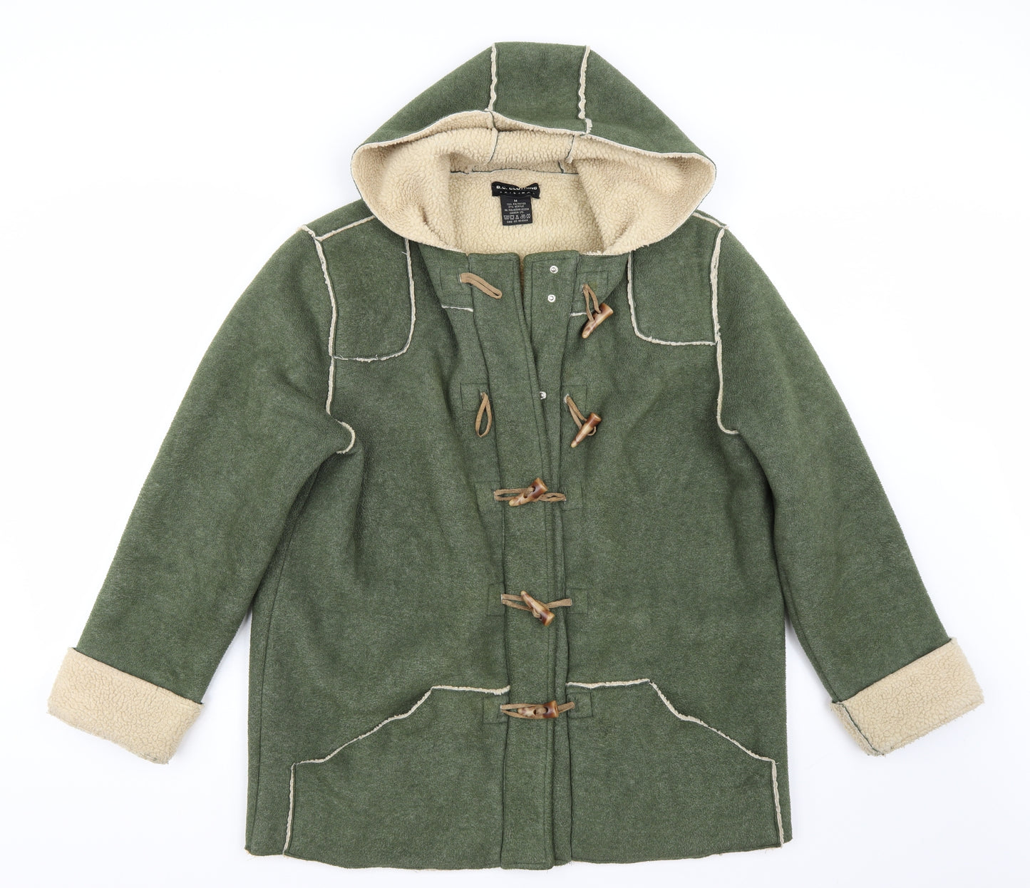 BC Clothing Womens Green   Jacket Coat Size M