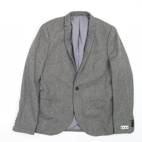 Noak Womens White   Jacket Blazer Size 38