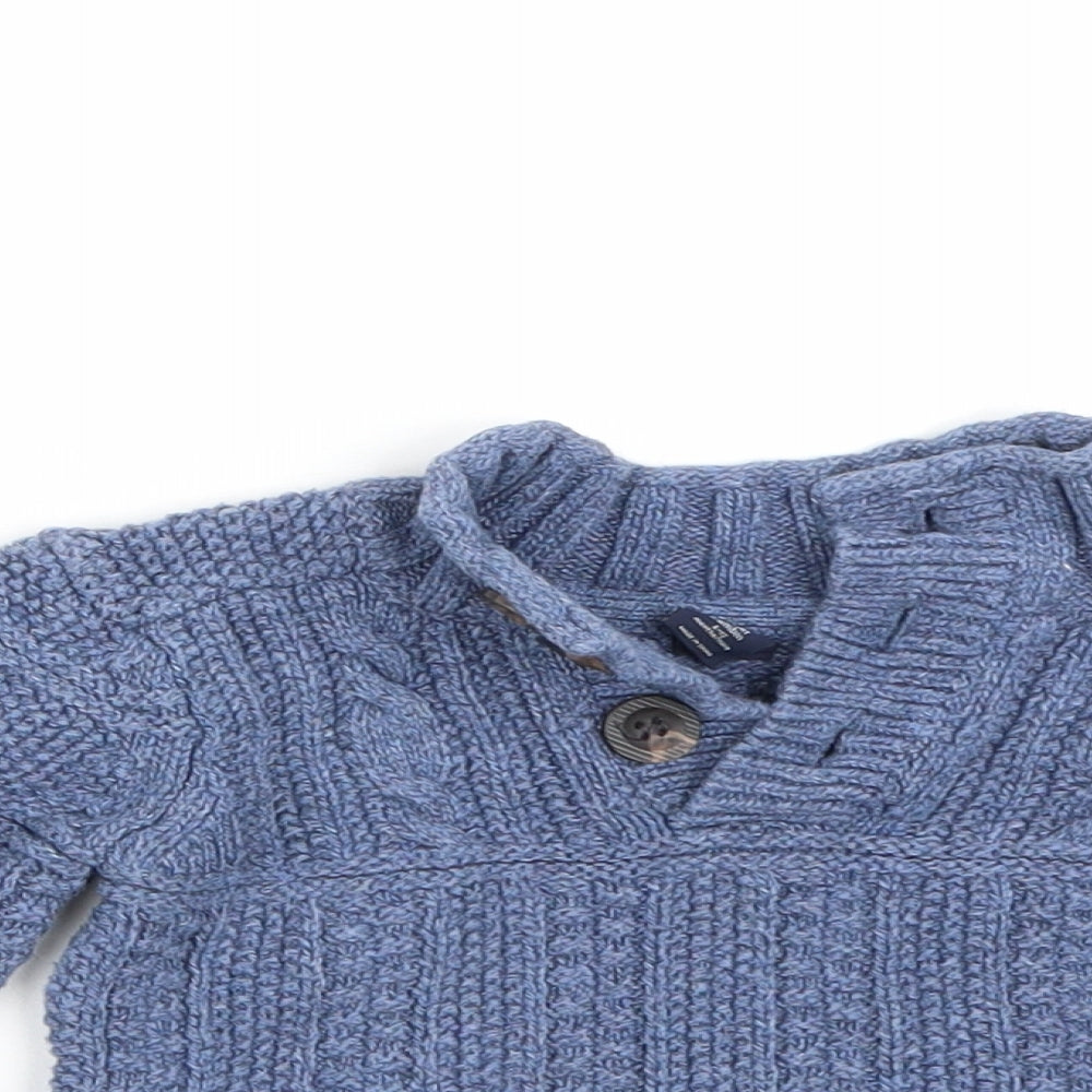 Gap Boys Blue   Pullover Jumper Size 0-3 Months