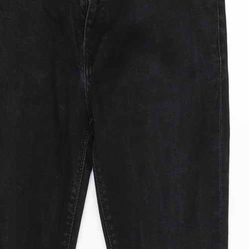 River Island Mens Black  Denim Skinny Jeans Size 36 L34 in