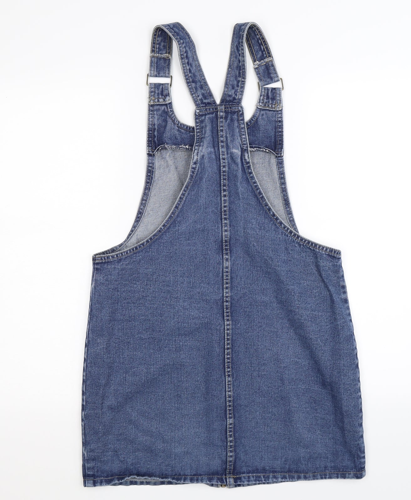 Denim Co Womens Blue  Denim Mini  Size 12  - Dungaree