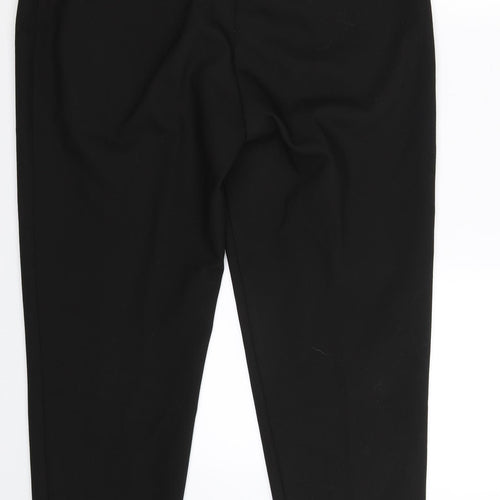 Marks and Spencer Womens Black   Trousers  Size 14 L28 in