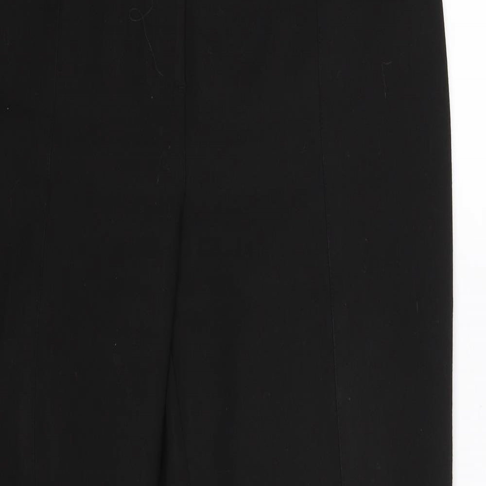 Marks and Spencer Womens Black   Trousers  Size 14 L28 in