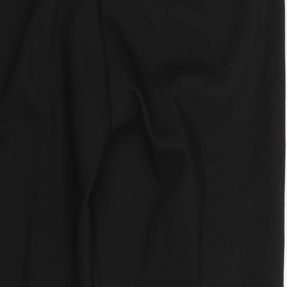 Marks and Spencer Womens Black   Trousers  Size 14 L28 in