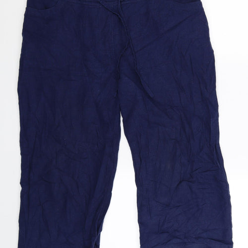 Riviera Womens Blue   Trousers  Size 14 L21 in