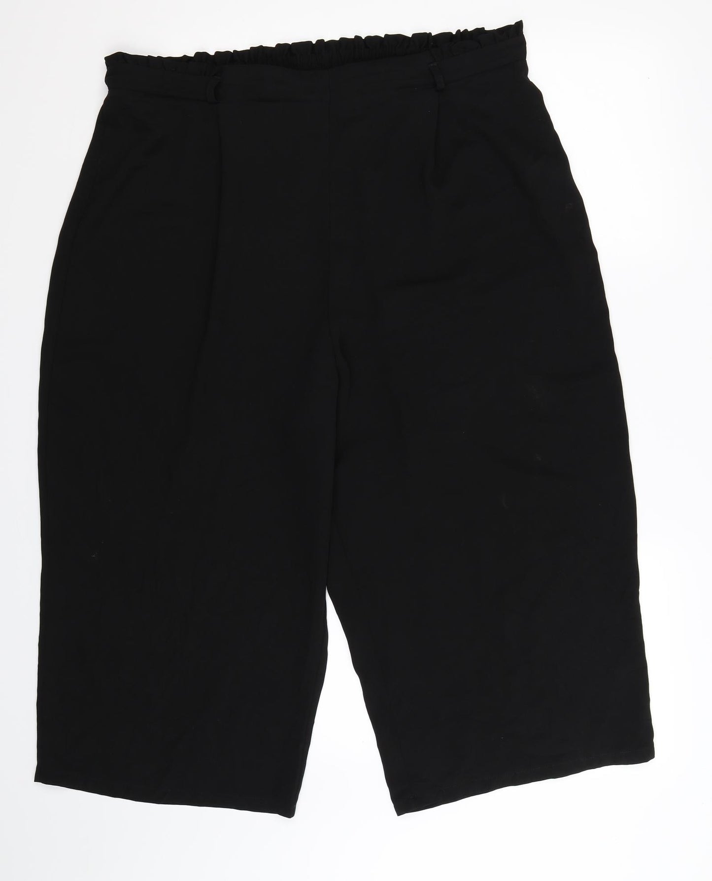 Primark Womens Black   Cropped Trousers Size 20 L21 in