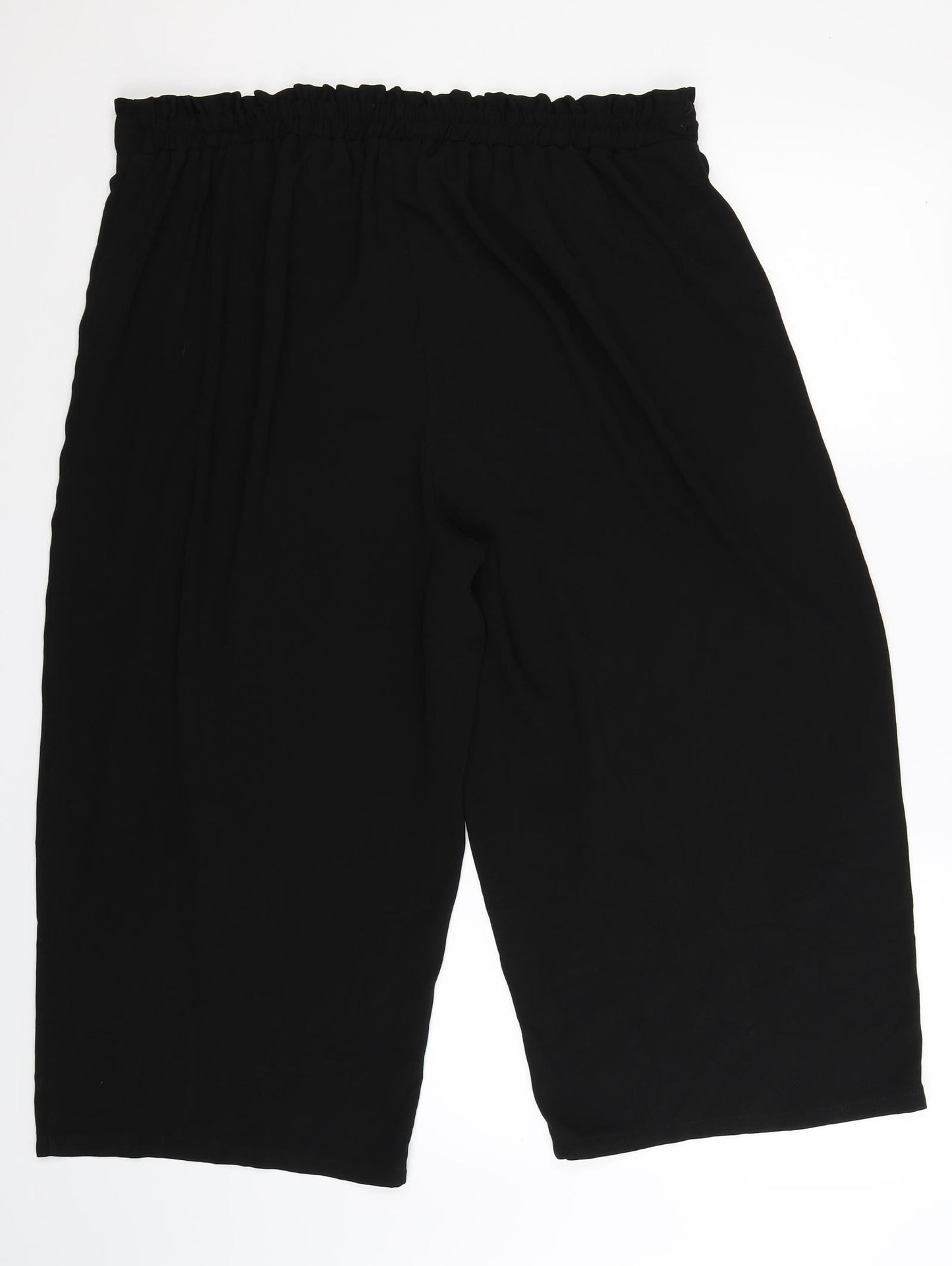 Primark Womens Black   Cropped Trousers Size 20 L21 in