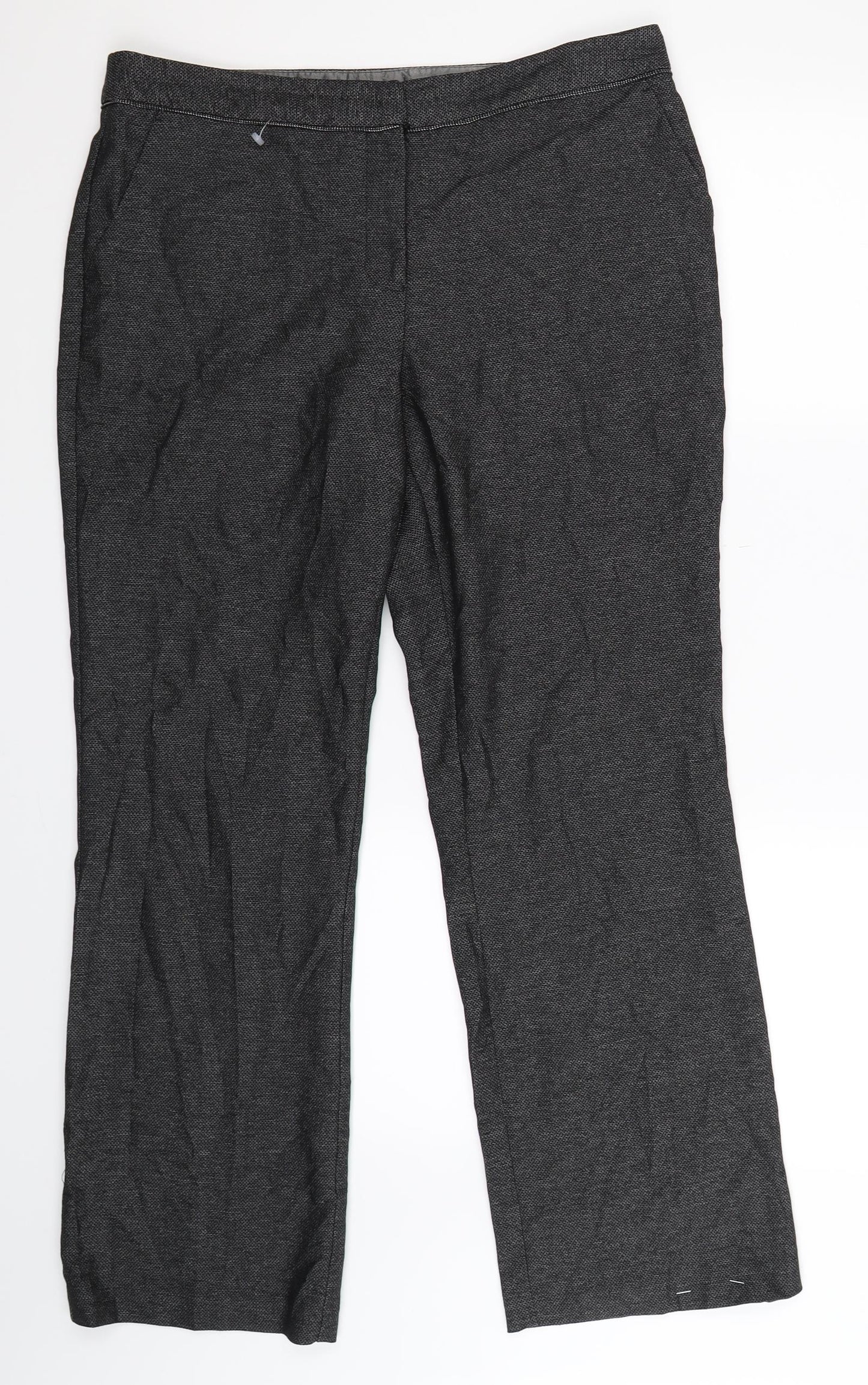 NEXT Womens Grey   Trousers  Size 14 L30 in