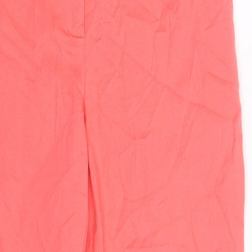 Reiss Womens Pink   Chino Trousers Size 10 L25 in