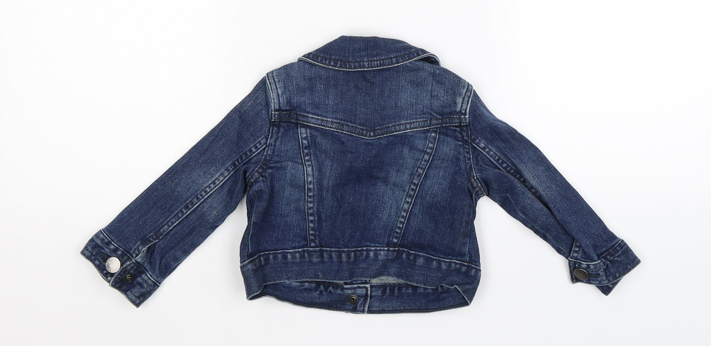 Gap Baby Blue  Denim Jacket  Size 12-18 Months
