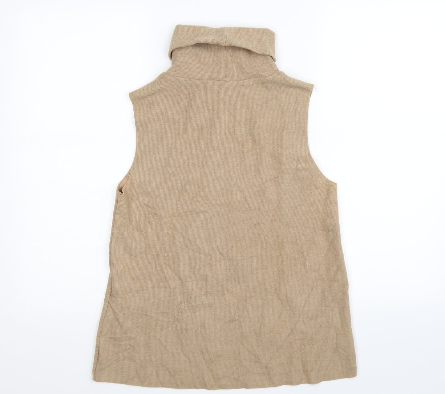 Zara Womens Beige   Pullover Jumper Size M