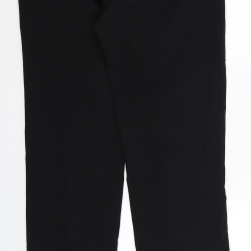 George Mens Black   Dress Pants Trousers Size 30 L31 in