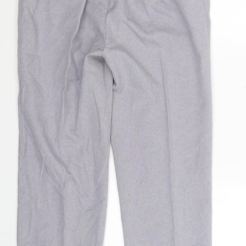 Preworn Womens Grey   Trousers  Size 14 L28 in