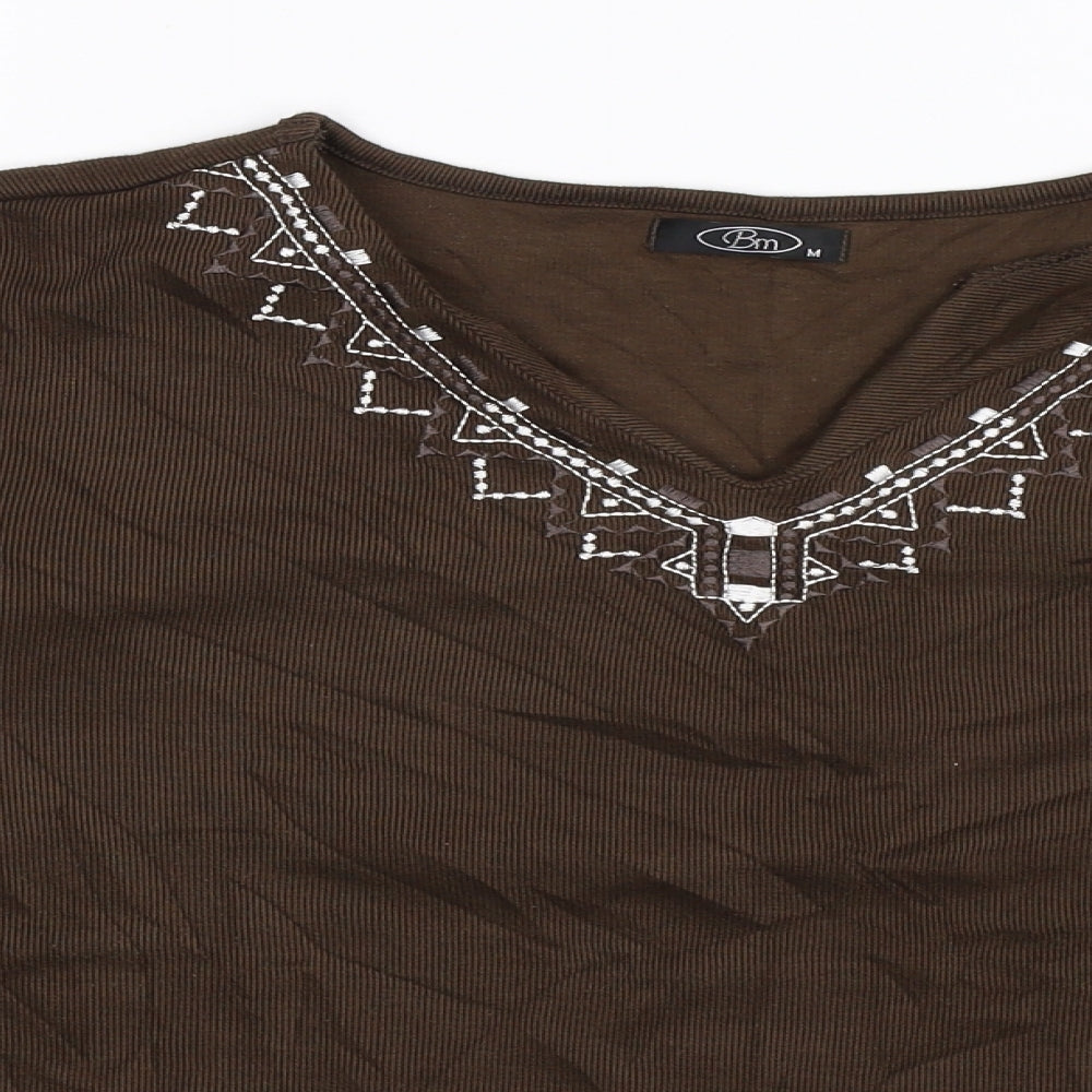 BM Womens Grey   Basic T-Shirt Size M