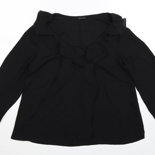 River Island Womens Black   Basic Blouse Size 10