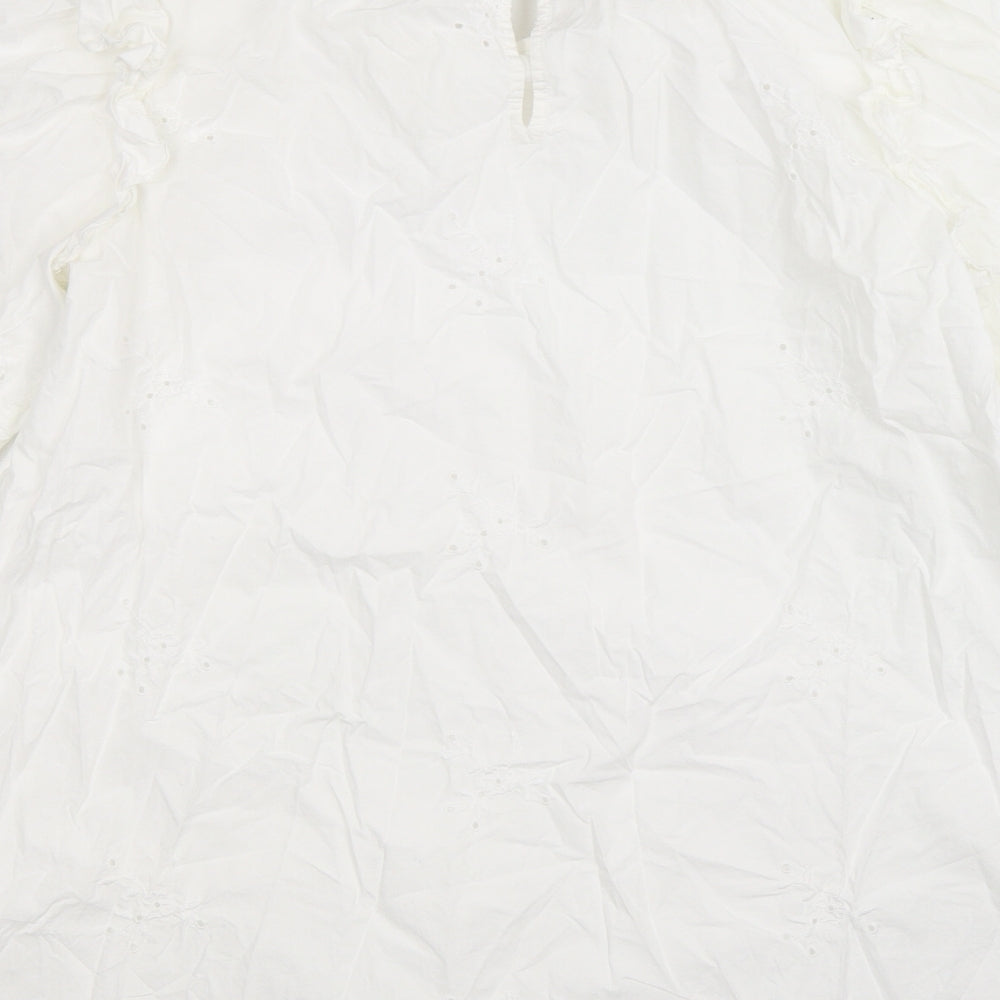River Island Womens White   Basic Blouse Size 14