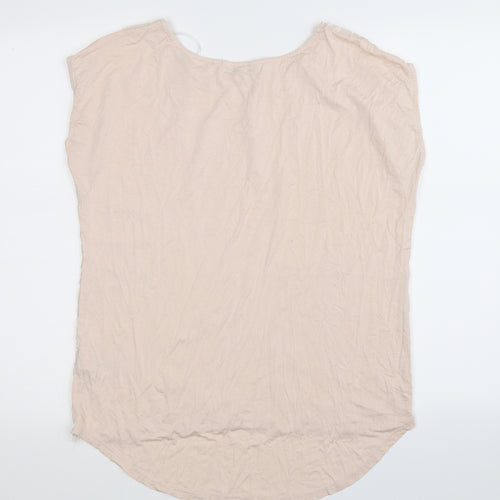 New Look Womens Beige   Basic Tank Size 10