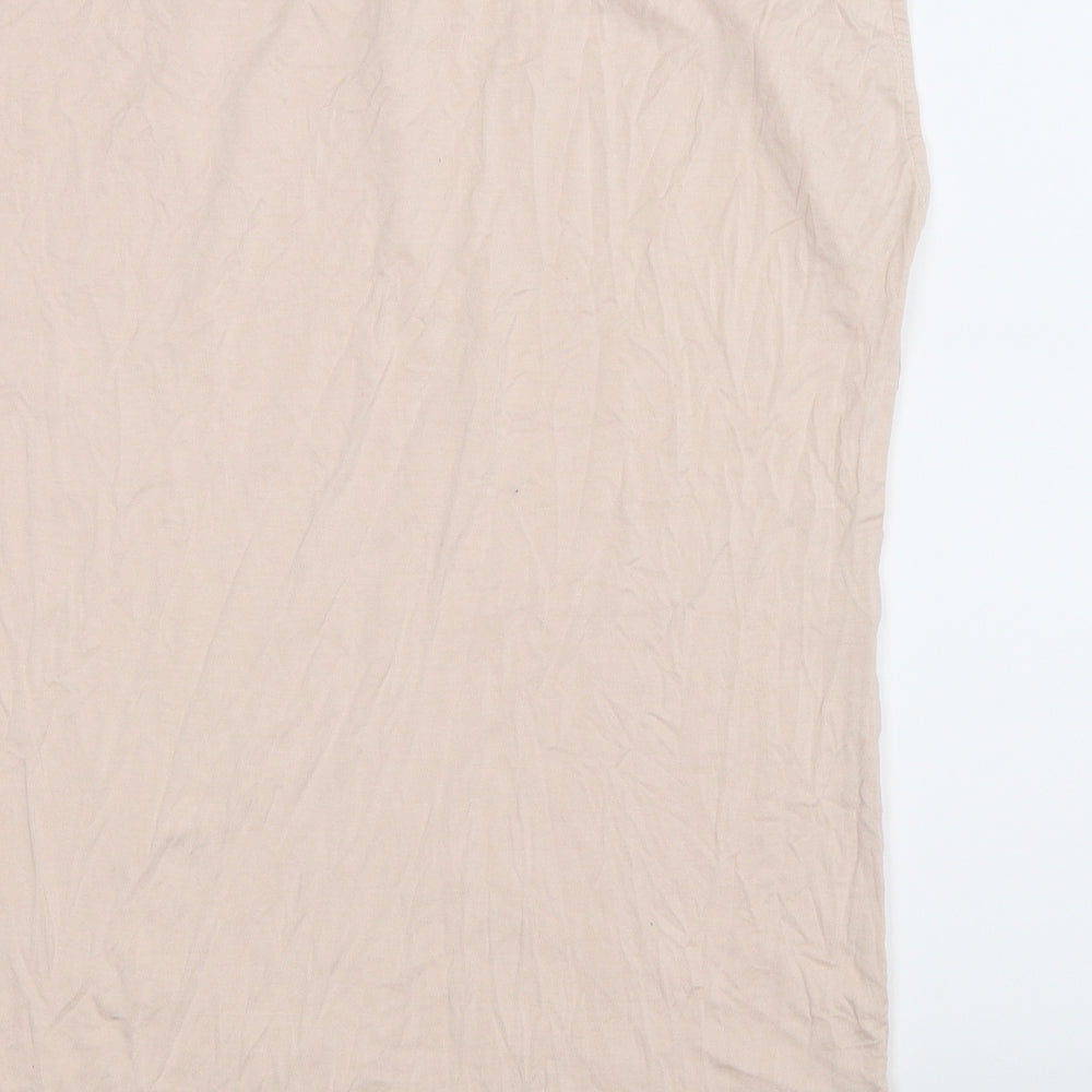 New Look Womens Beige   Basic Tank Size 10