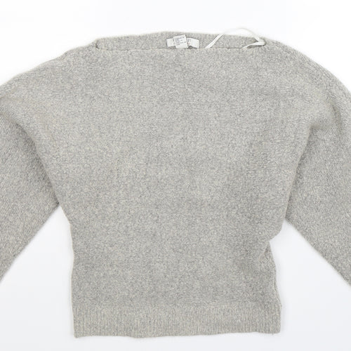 FOREVER 21 Womens Grey  Knit Pullover Jumper Size S