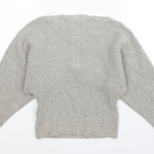 FOREVER 21 Womens Grey  Knit Pullover Jumper Size S
