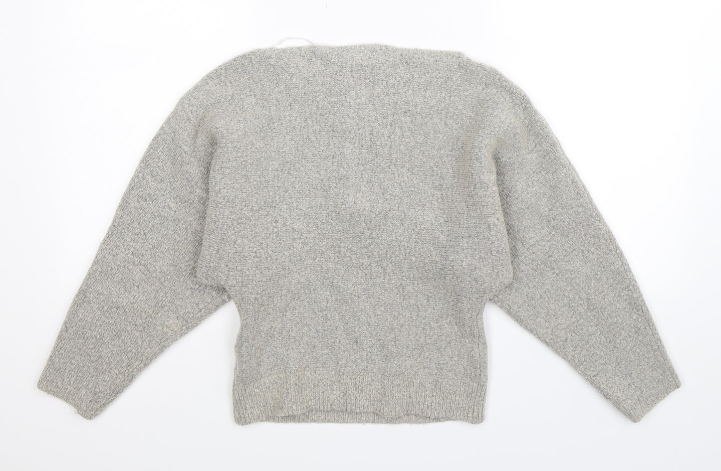 FOREVER 21 Womens Grey  Knit Pullover Jumper Size S