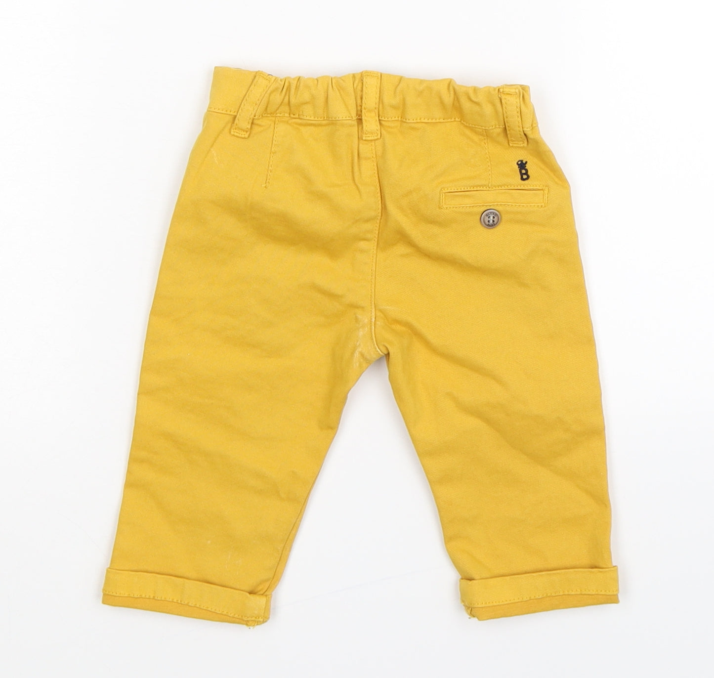 Mayoral Baby Yellow   Capri Trousers Size 6-9 Months
